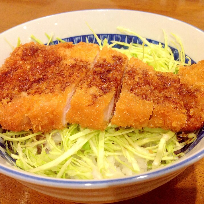 ガッツリ食べよう！ソースカツ丼